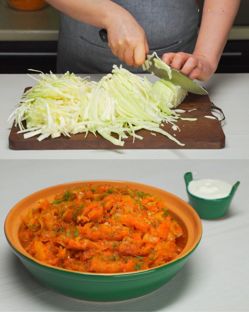 Stewed Cabbage with Carrots and Onions: A Comforting Classic