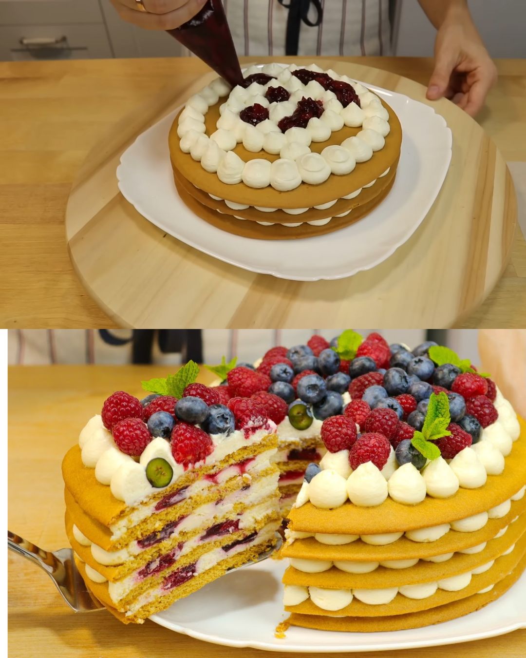 Honey Delight Cake (Medovik Tenderness)