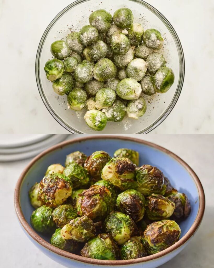 Perfectly Roasted Garlic Brussels Sprouts