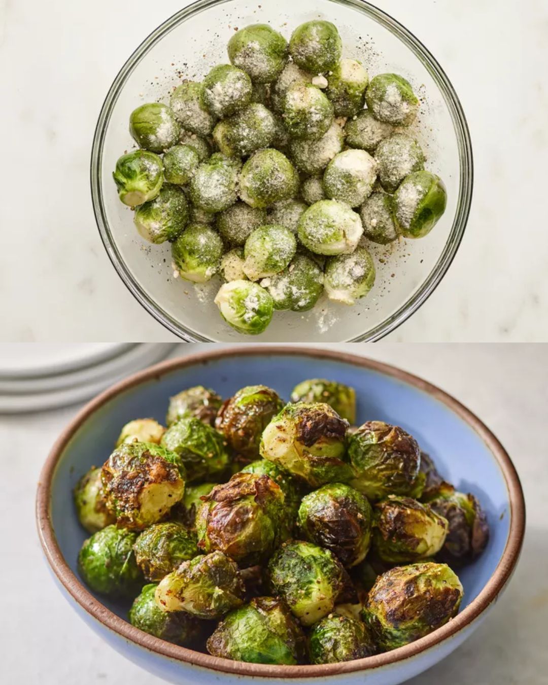 Perfectly Roasted Garlic Brussels Sprouts