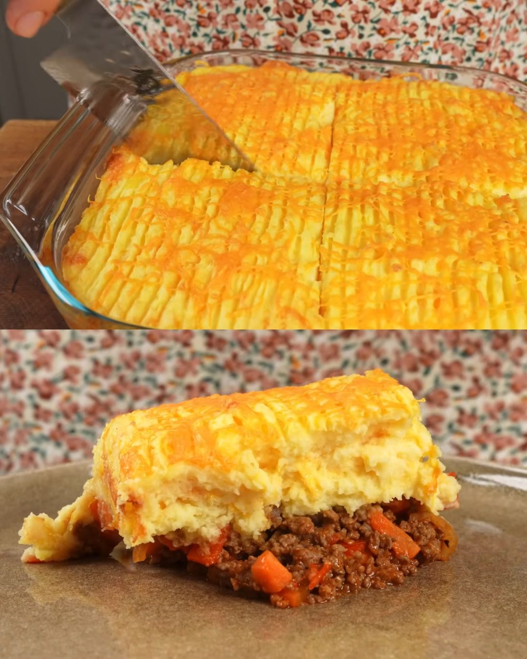 Ground Beef and Potato Casserole