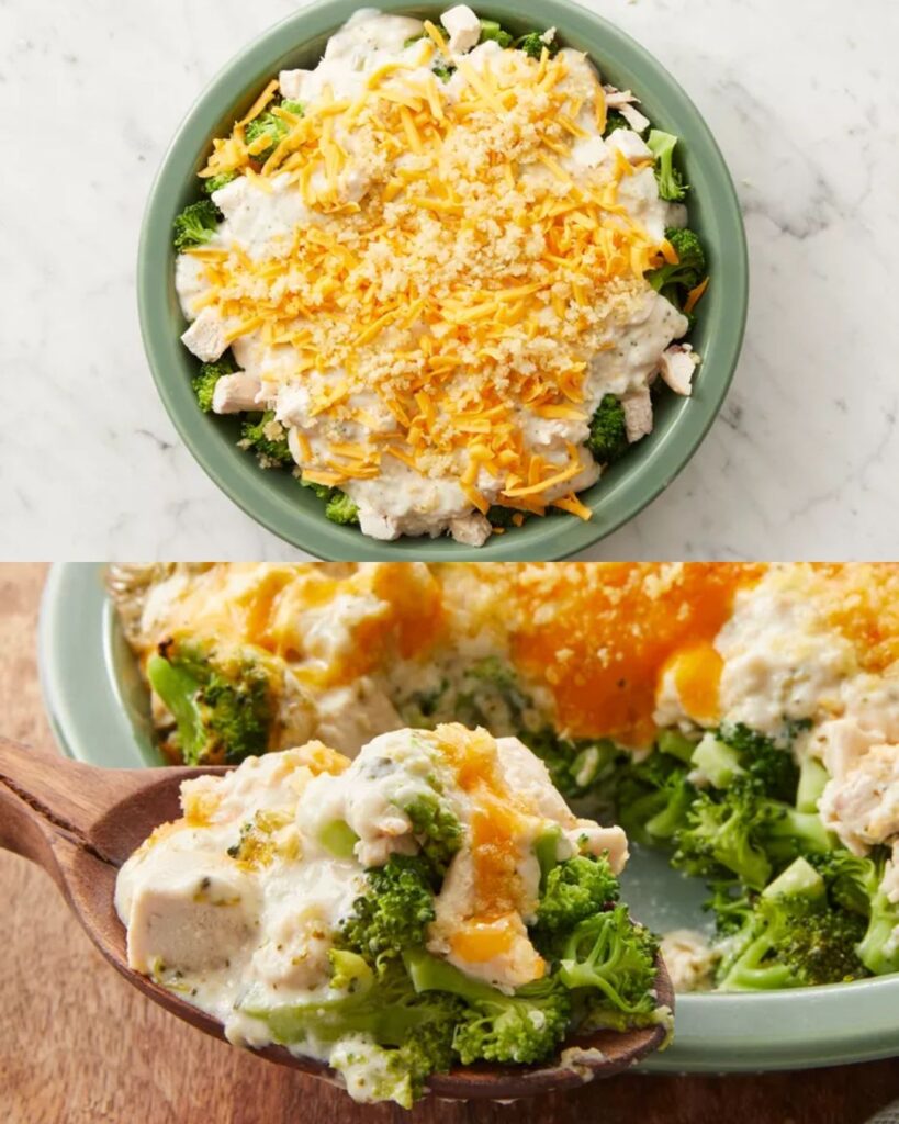 Classic Cheddar Broccoli Chicken Casserole