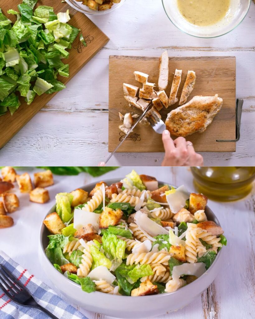 Chicken Caesar Pasta Salad: A Classic with a Hearty Twist