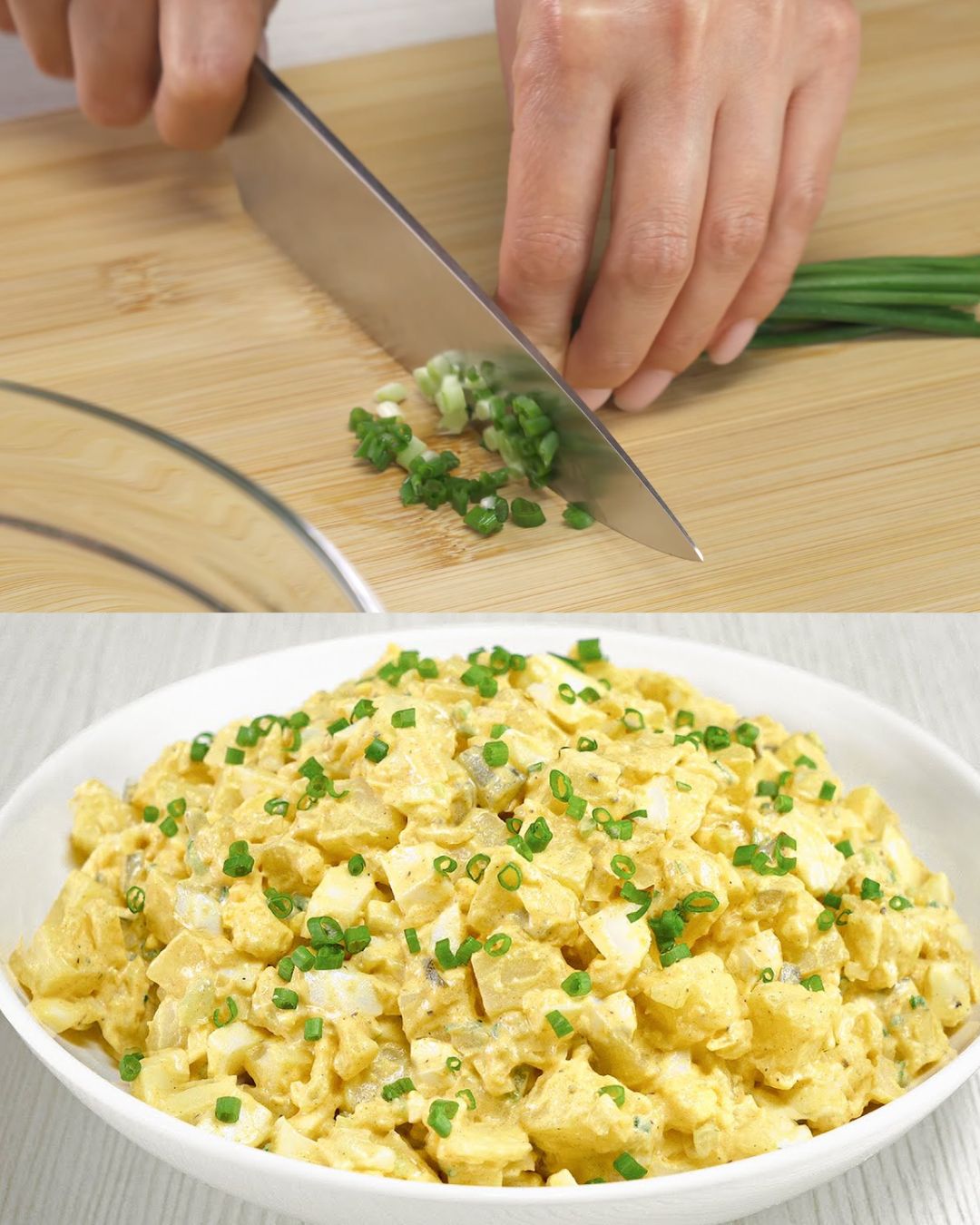Classic Potato Salad with Mustard and Pickles