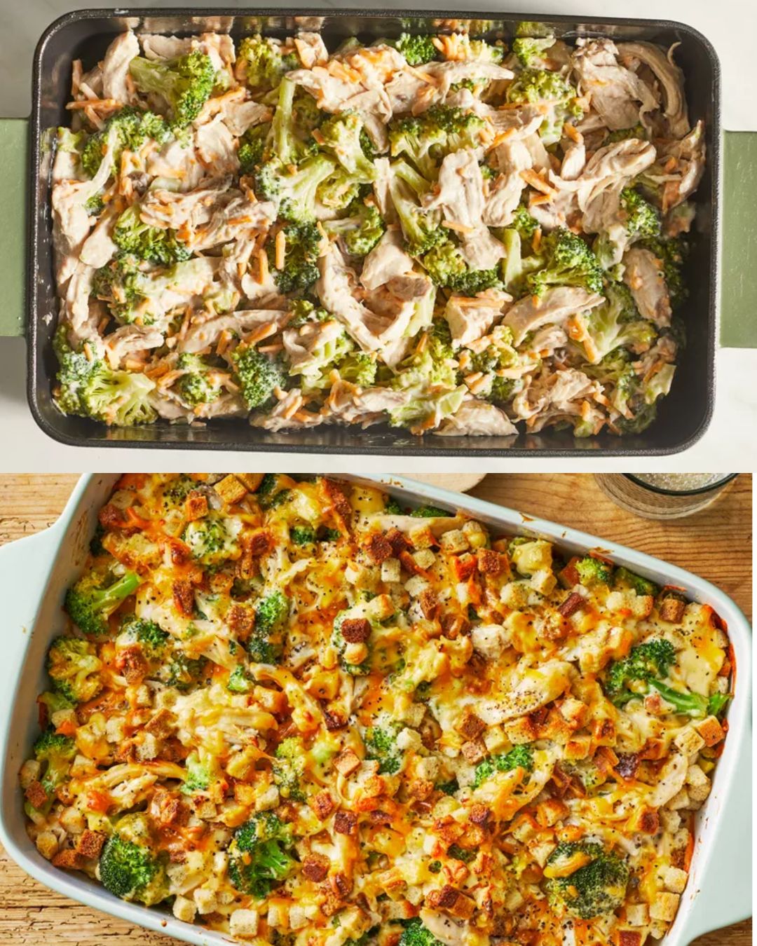 Cheesy Broccoli Chicken Bake