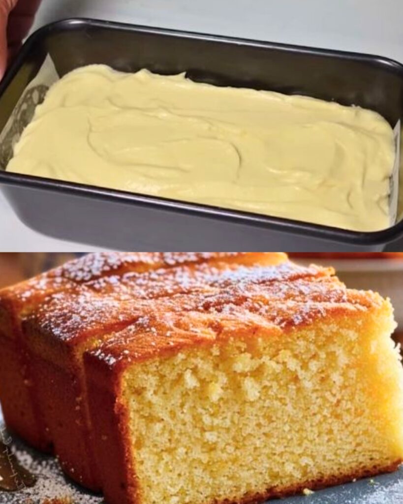 Classic Butter Cake Delight finished dish