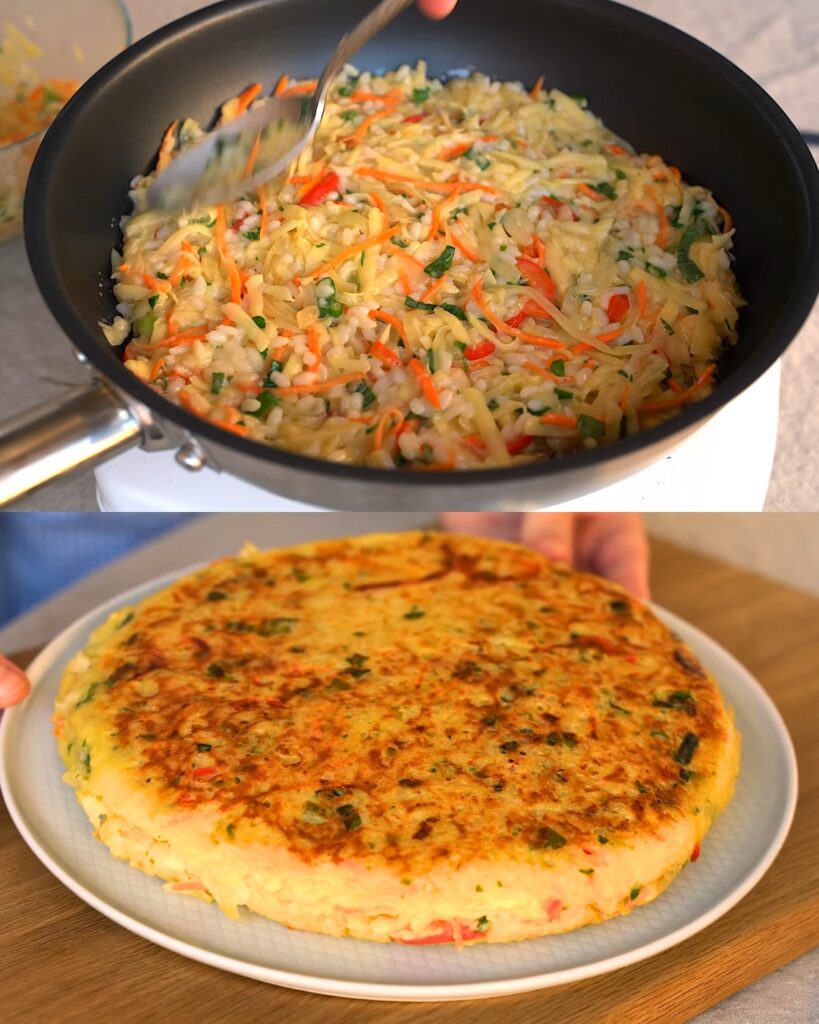 Quick & Easy Potato and Rice Fritters
