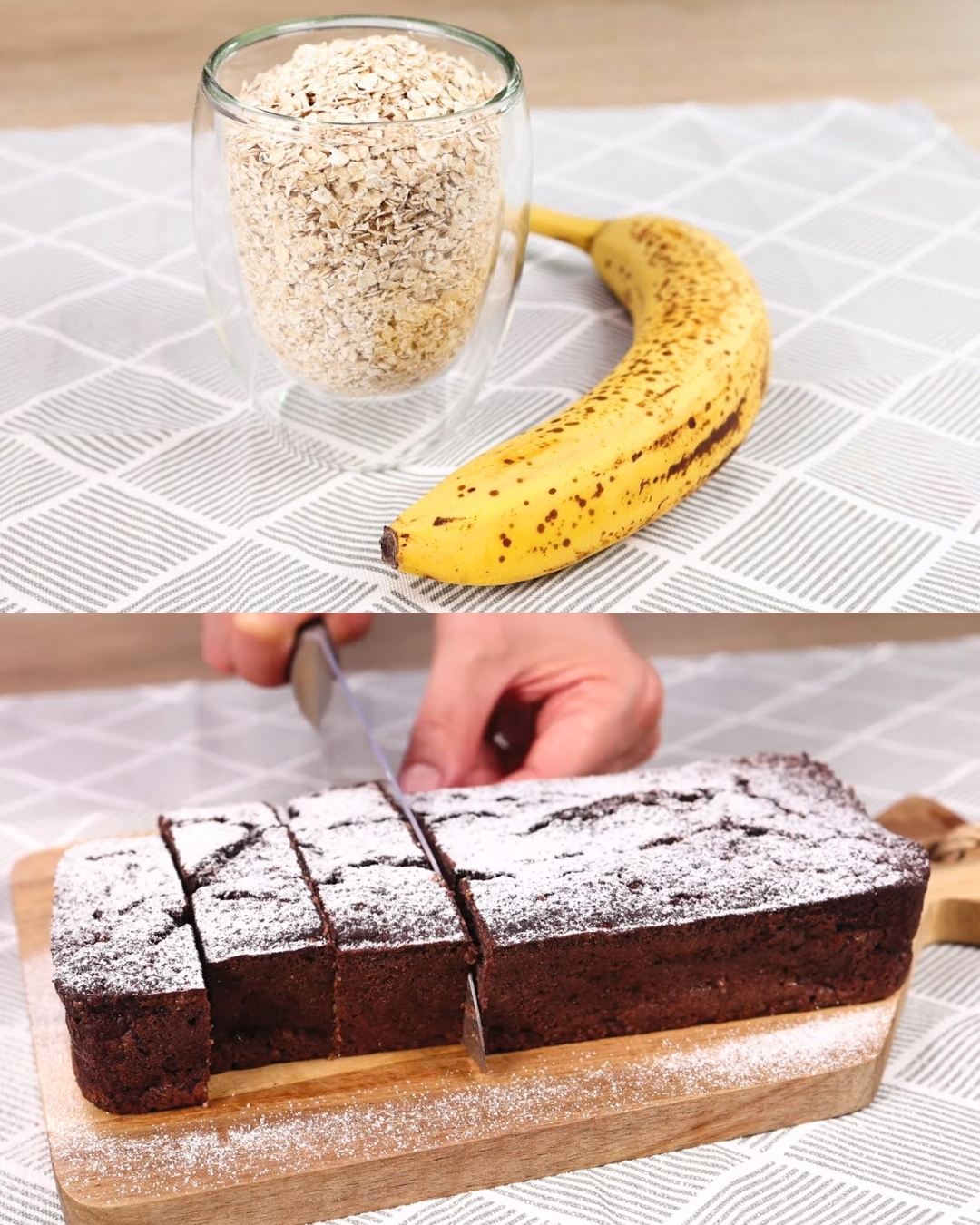 Chocolate Banana Oat Bars