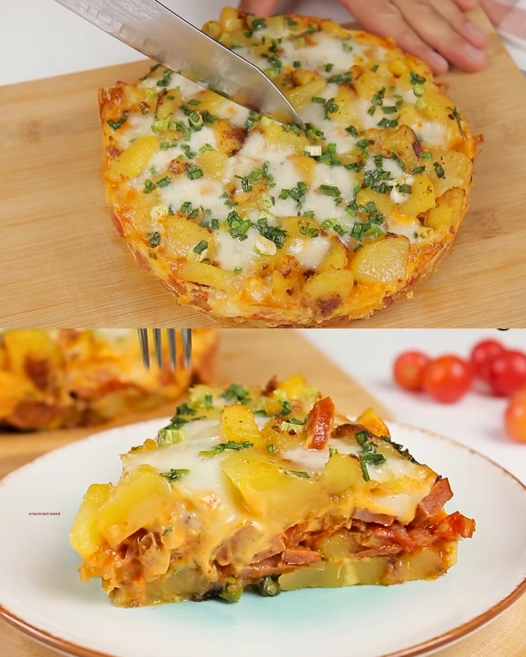 Sausage and Potato Breakfast Casserole