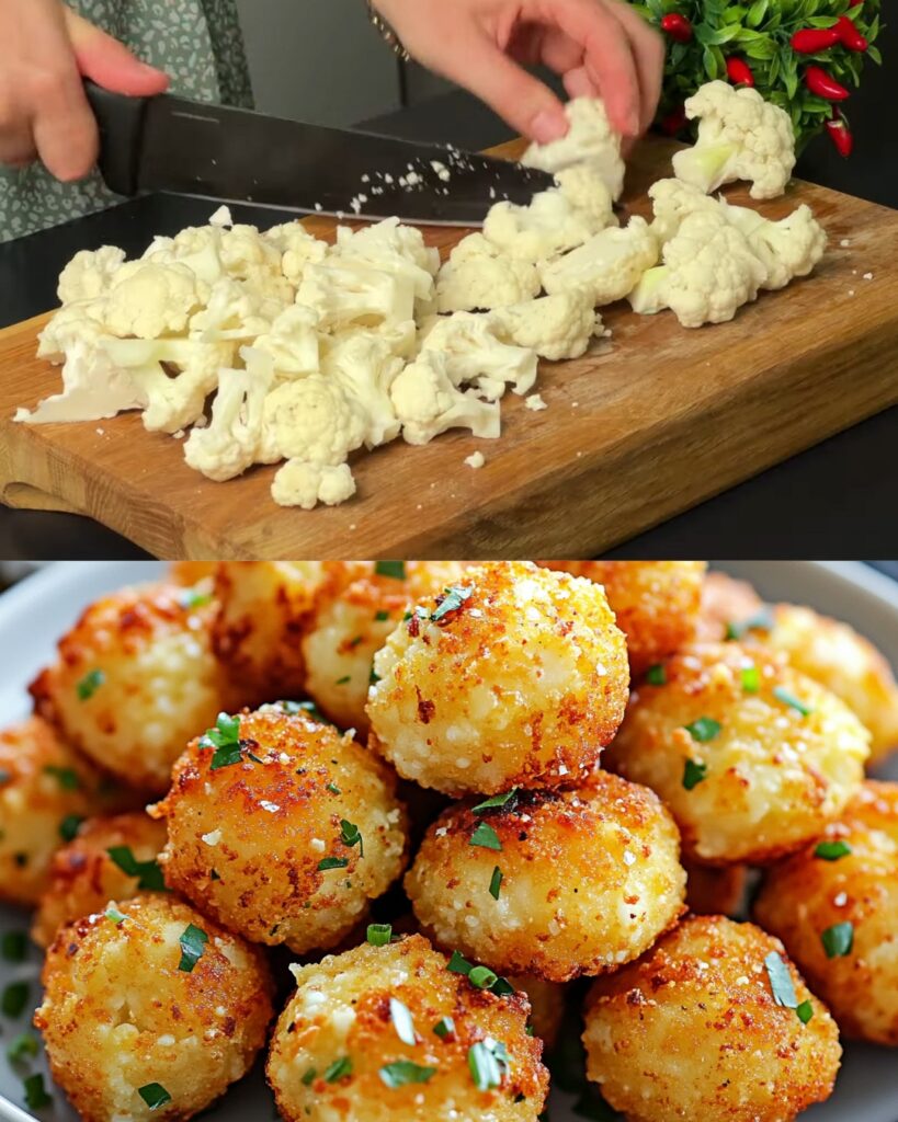 Crispy Cauliflower Bites finished dish