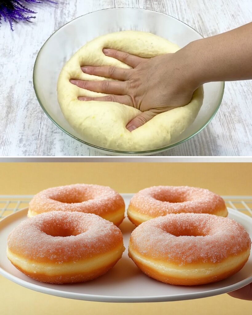 Italian Donuts finished dish