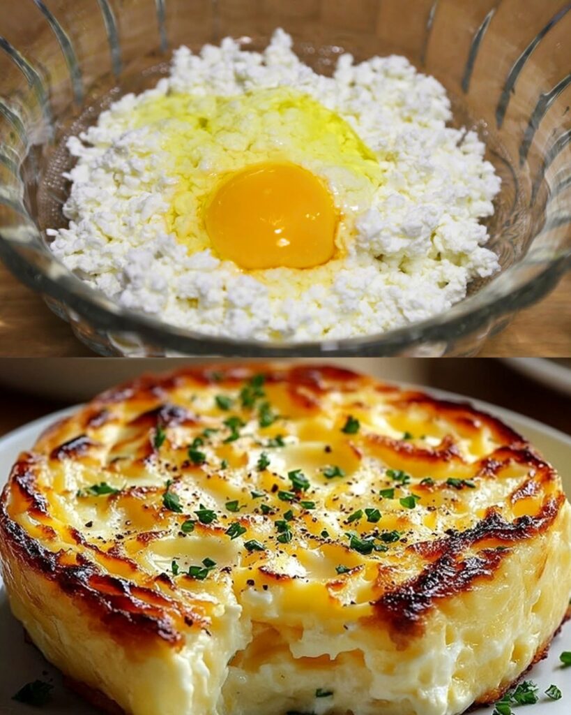 Cheesy Egg Bake Recipe