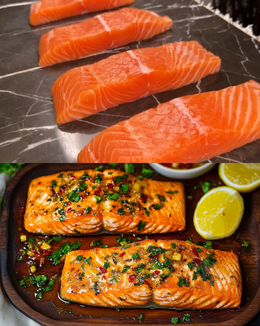 Honey Garlic Glazed Salmon Recipe