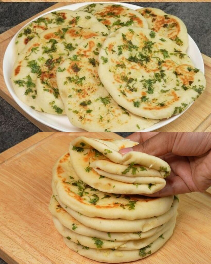 Soft and Fluffy Naan Bread Recipe