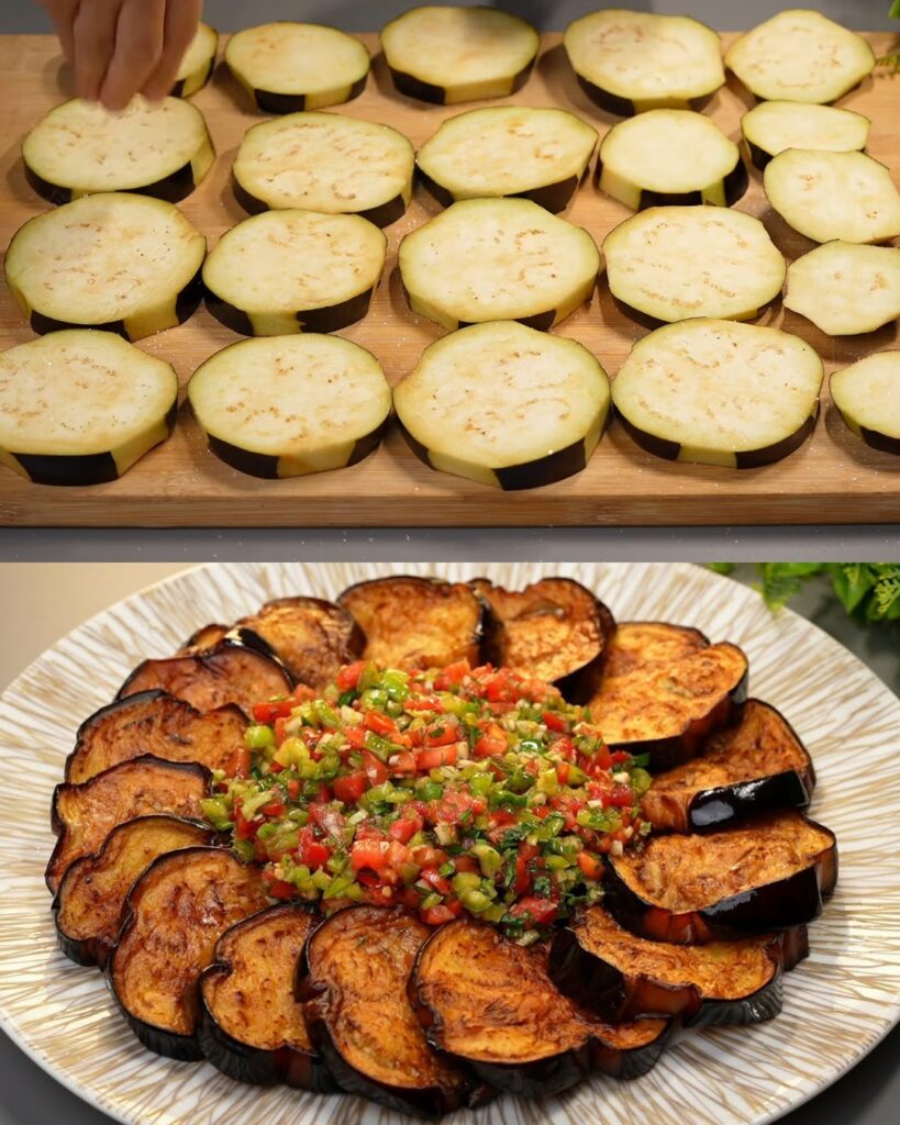 Delicious Fried Eggplant with Tangy Sauce