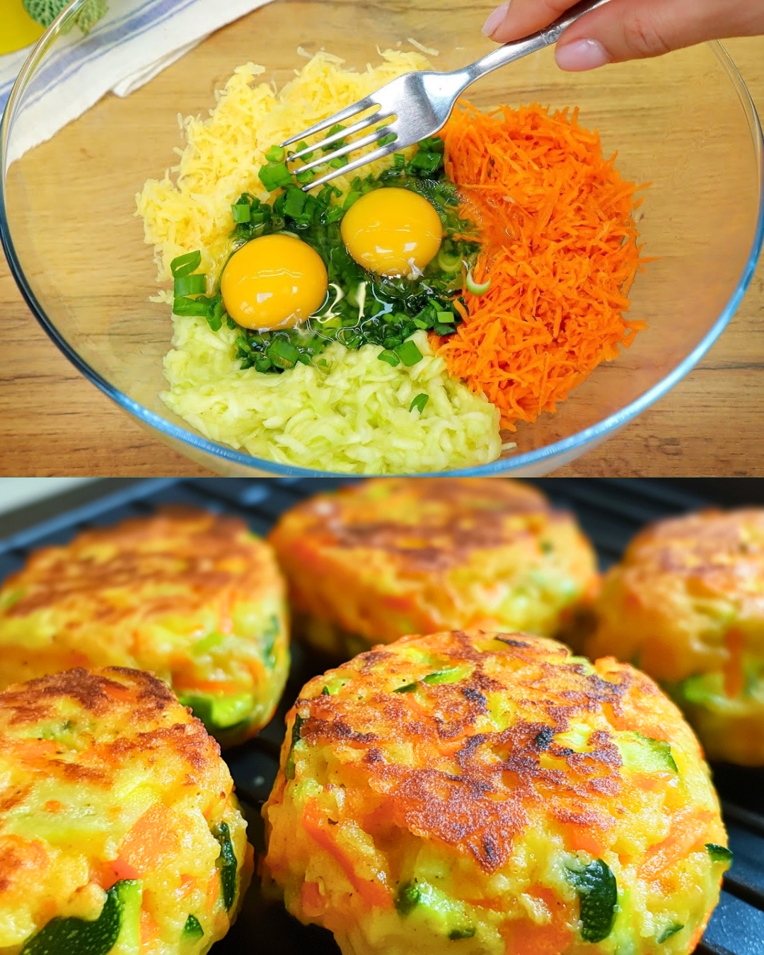 Zucchini, Carrot, and Potato Muffins Recipe