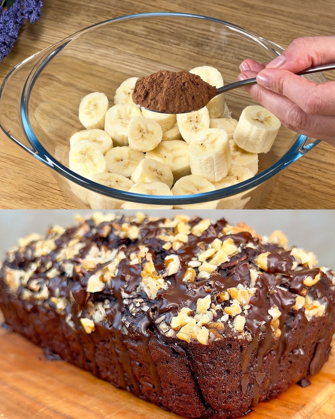 Chocolate Banana Oat Cake Recipe