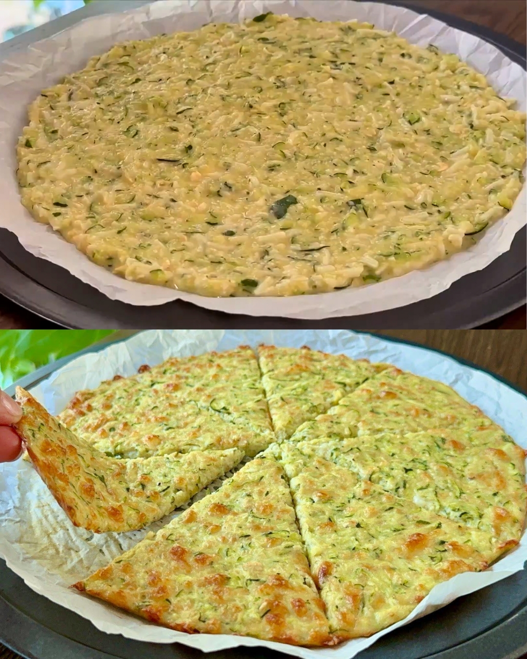Savory Zucchini and Oatmeal Bake