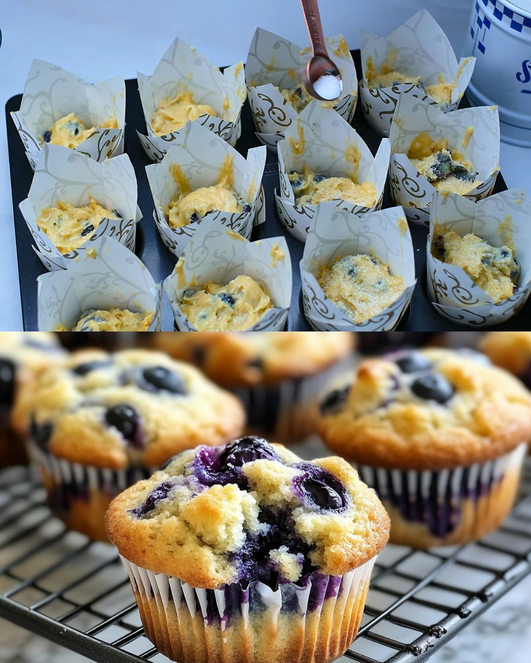 Blueberry Lemon Muffins