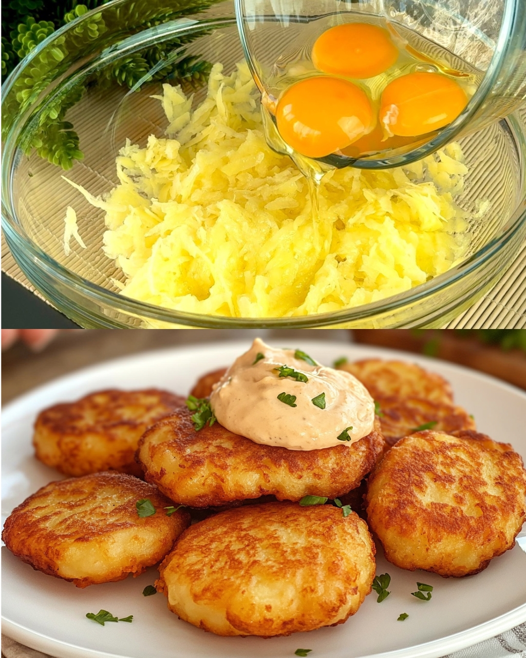 Cheesy Potato Patties