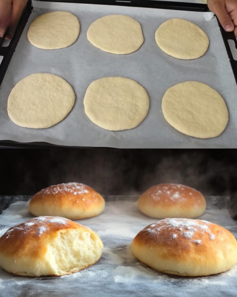 Quick and Easy Bread Rolls finished dish