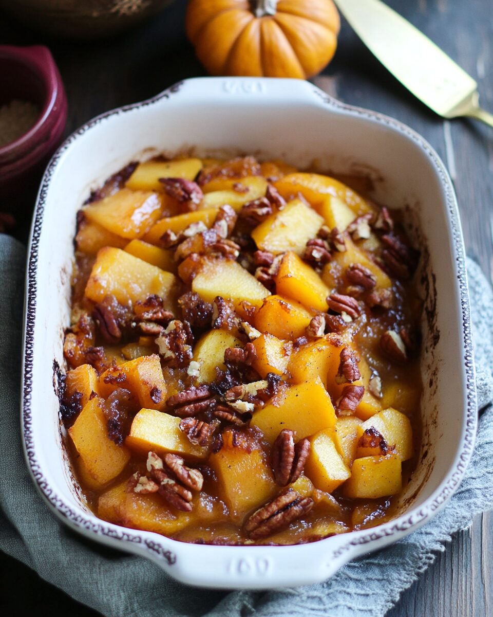 Butternut Squash Apple Bake