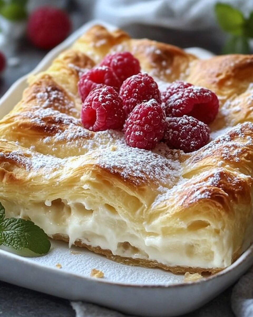 Cheesecake Crescent Rolls Casserole