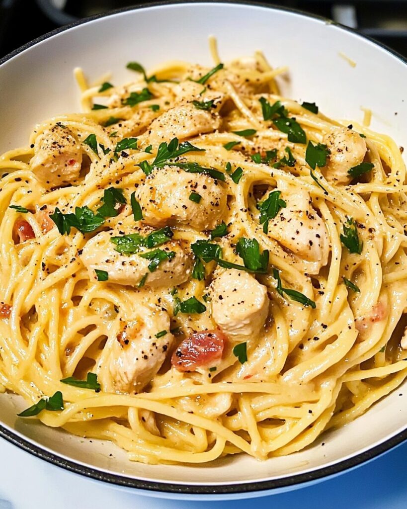 Chicken Carbonara