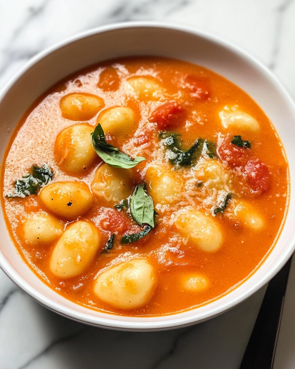 Creamy Tomato Gnocchi Soup