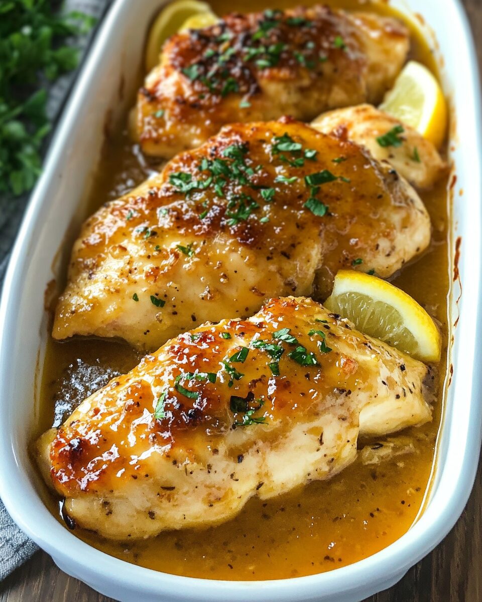 Easy Baked Honey Dijon Chicken