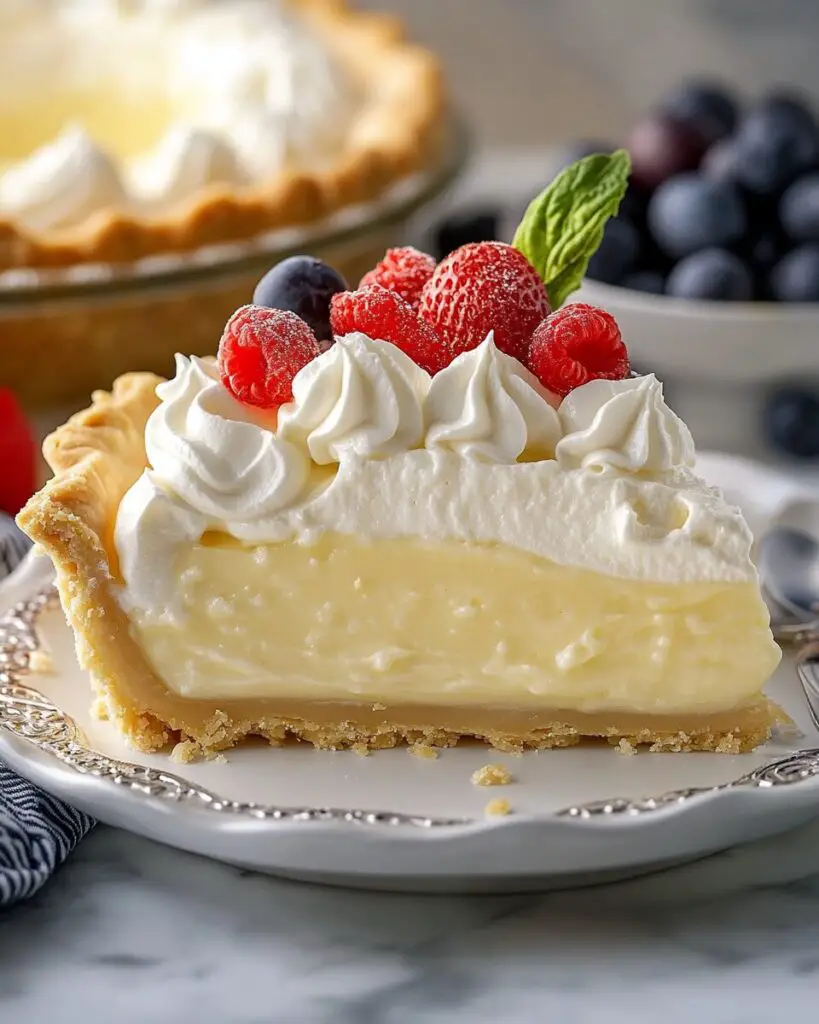 Vanilla Cream Pie
