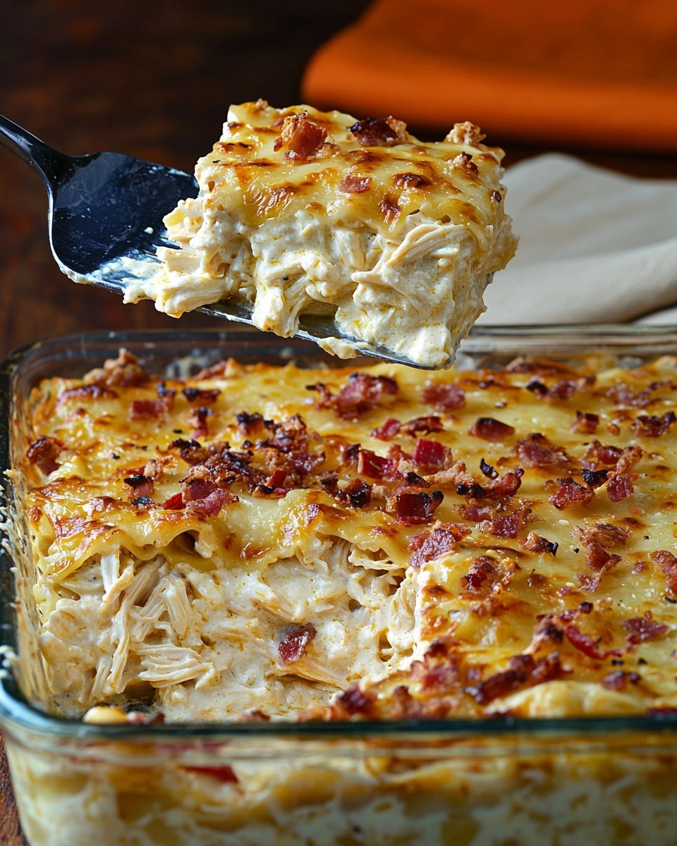 CHEESY BACON CHICKEN PASTA BAKE: THE ULTIMATE COMFORT FOOD RECIPE