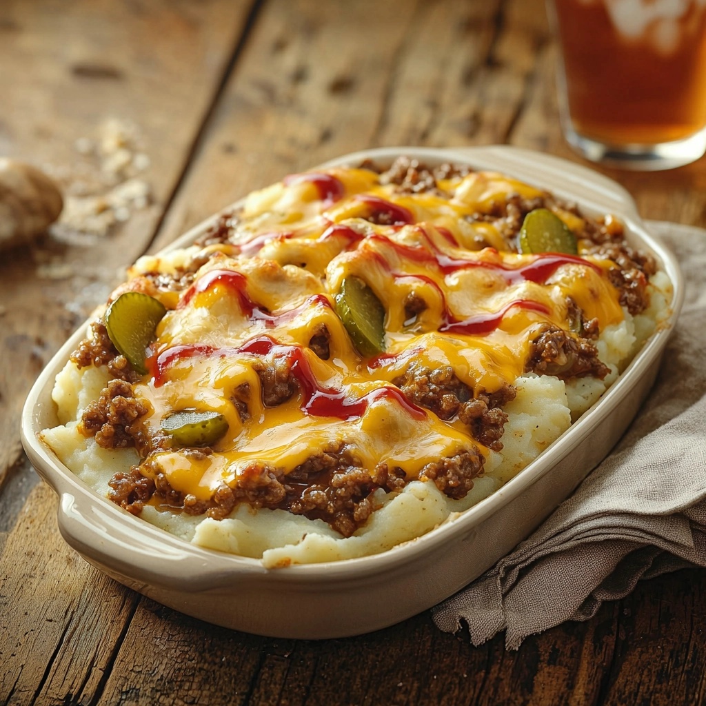 Cheeseburger Mashed Potato Casserole: A Comfort Food Classic