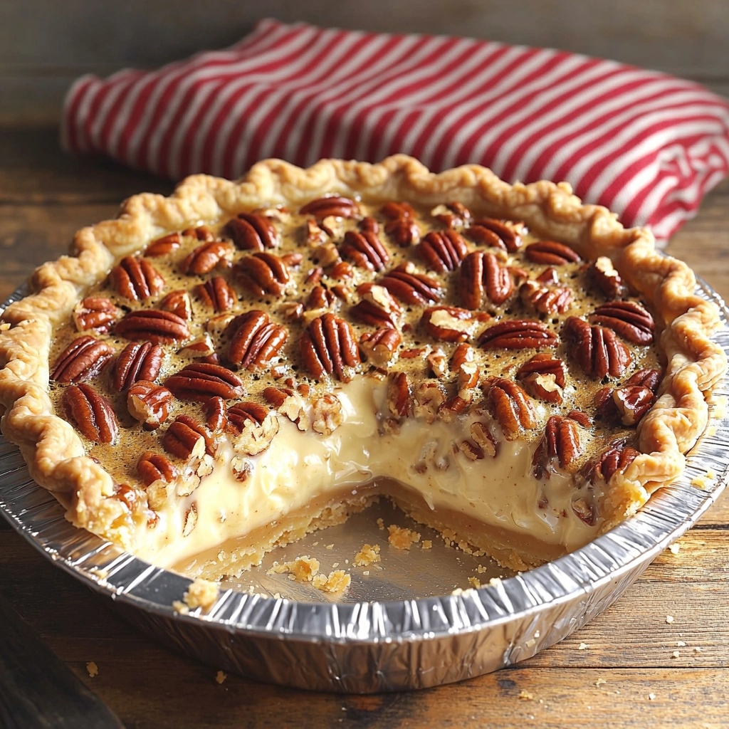 Pecan Custard Pie: A Smooth and Nutty Dessert