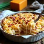 Cheesy Potato and Bacon Gratin: A Creamy, Indulgent Side Dish