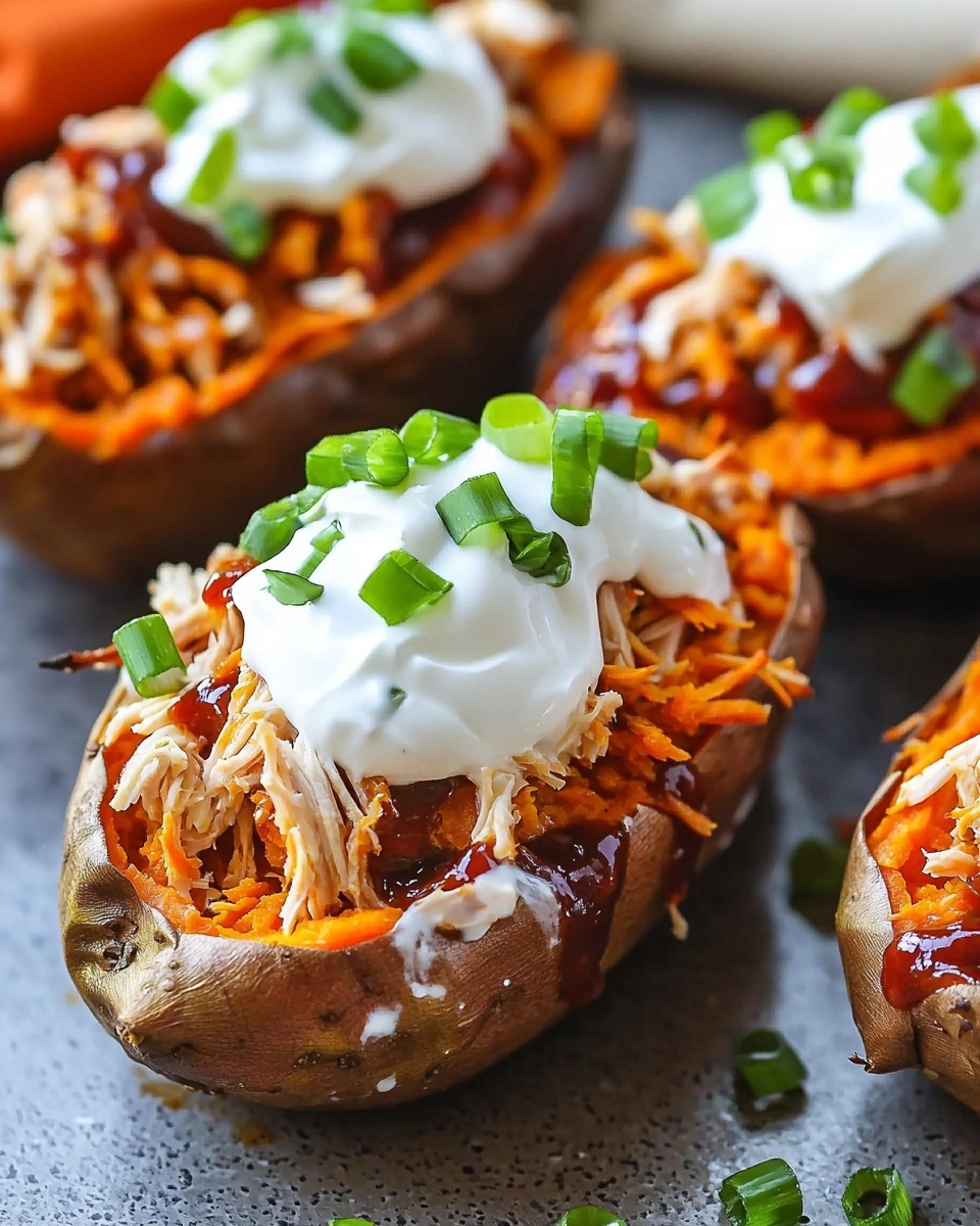BBQ CHICKEN STUFFED SWEET POTATOES: A HEALTHY AND DELICIOUS MEAL