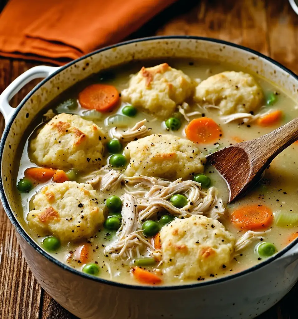 CHICKEN AND DUMPLINGS: THE ULTIMATE COMFORT FOOD RECIPE