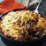CHEESY GROUND BEEF AND RICE CASSEROLE: A SIMPLE AND SATISFYING MEAL