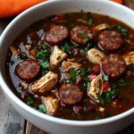 CLASSIC CHICKEN AND SAUSAGE GUMBO: A HEARTY SOUTHERN FAVORITE CLASSIC CHICKEN AND SAUSAGE GUMBO: A HEARTY SOUTHERN FAVORITE