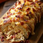 CHEESY CHICKEN BACON STUFFED BREAD: A CROWD-PLEASING APPETIZER RECIPE