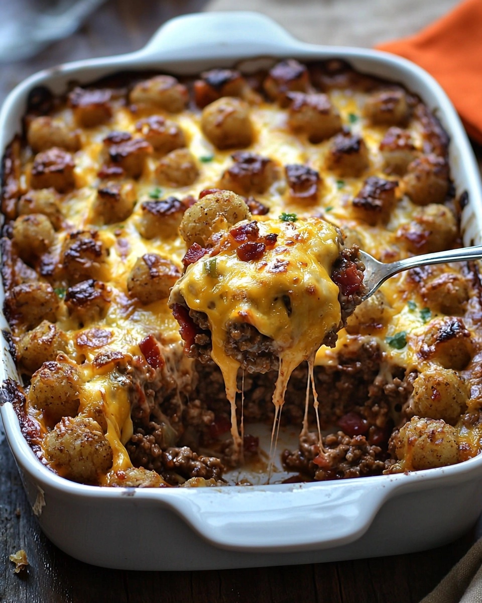 CHEESEBURGER TATER TOT CASSEROLE: A FAMILY-FAVORITE RECIPE