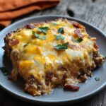 Cheesy Bacon Cheeseburger Casserole Recipe: A Comfort Food Classic