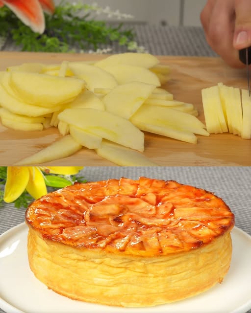 Creamy Apple Yogurt Pie