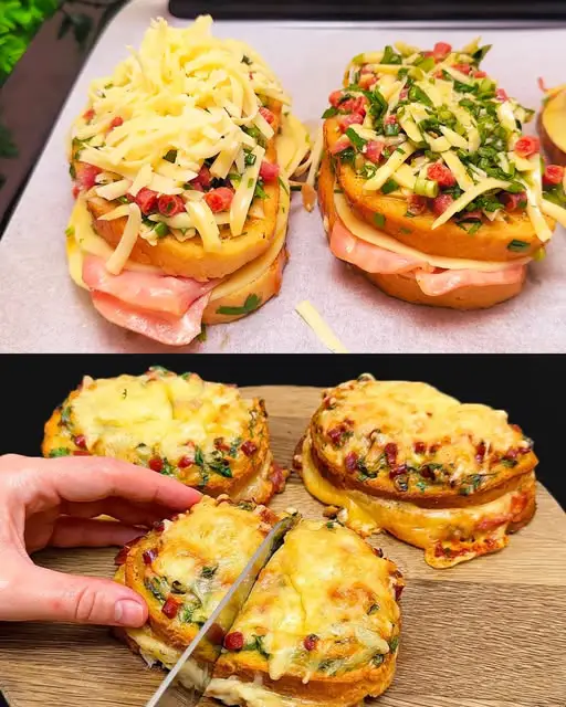 Hearty Breakfast Sandwiches with Bacon, Eggs, and Hunter’s Sausage