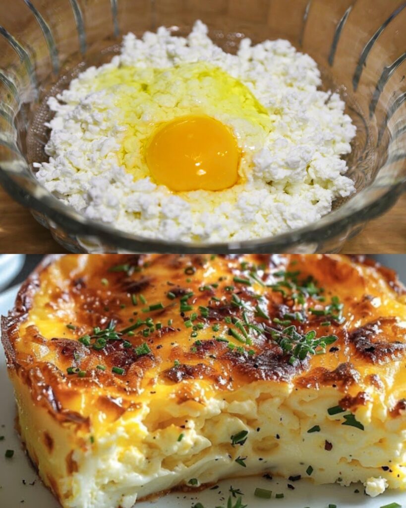 Cheesy Egg Bake Recipe