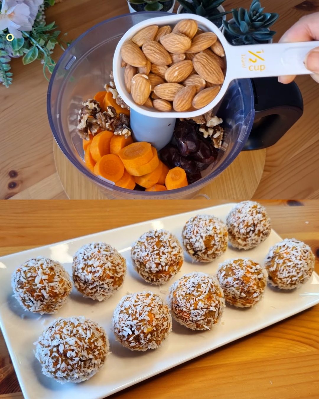 Carrot and Nut Energy Balls Recipe