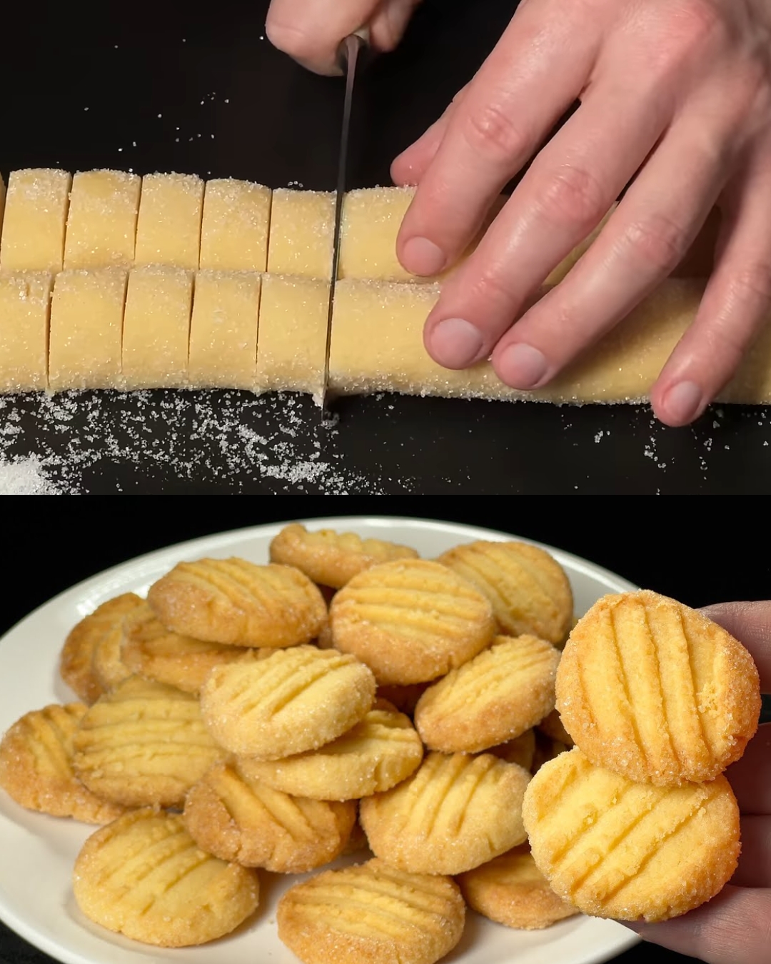 Classic Butter Shortbread Cookies