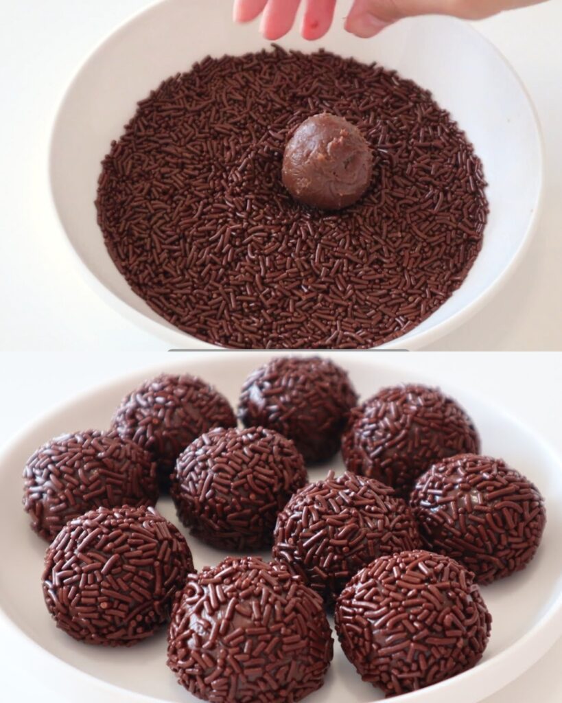 Classic Brigadeiros (Brazilian Chocolate Truffles)