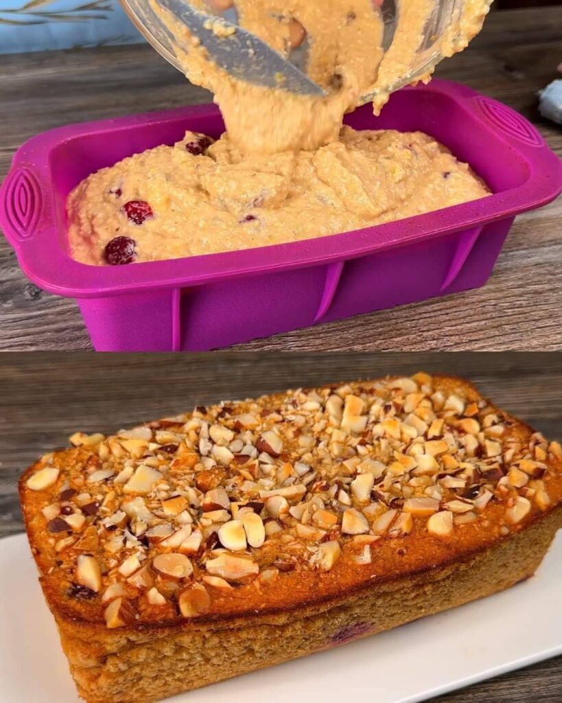 Fruity Oatmeal Bake with Raisins and Cherries