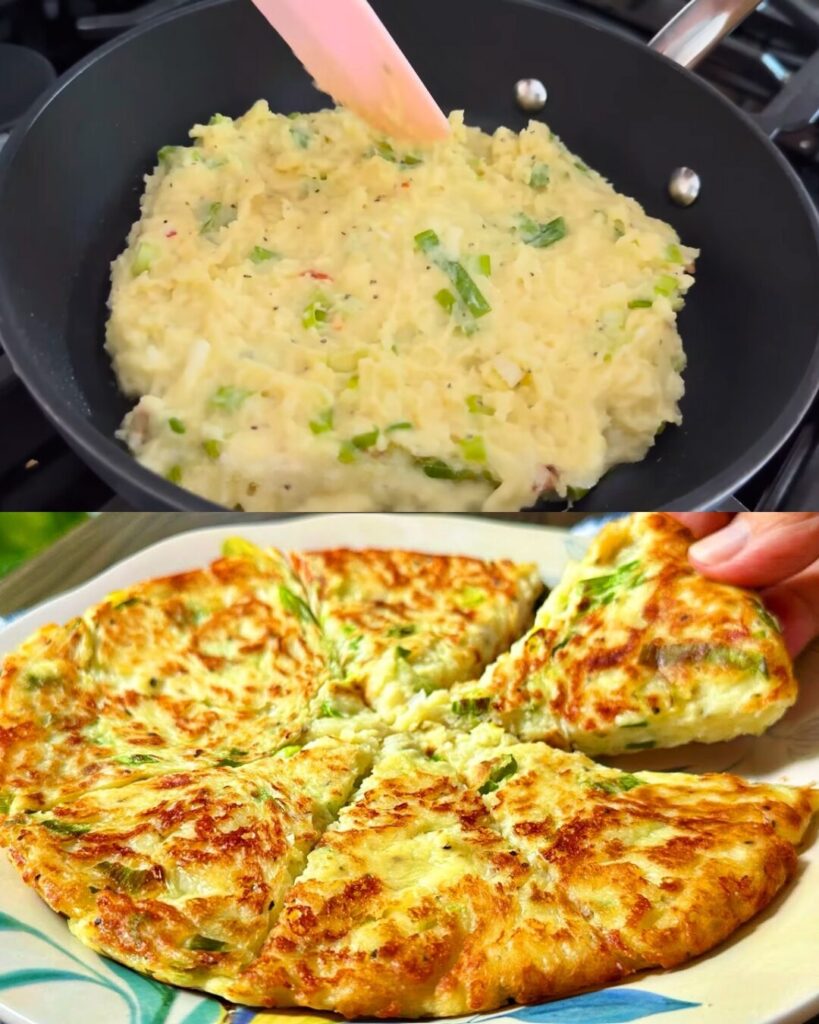 Cheesy Potato Pancakes